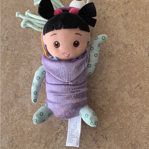 Disney Monsters Inc. Ultra Rare 10” Plush Adorable Baby Boo Doll Dressed. - Picture 7 of 9